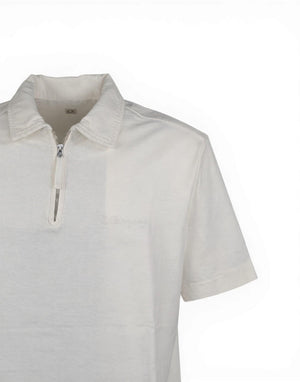 C.P. Company POLO SHORT SLEEVE Polo uomo bianco immagine 2