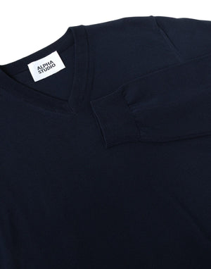 Alpha Studio Scollo V Pullover scollo V uomo immagine 3