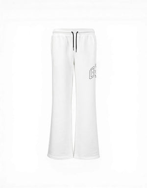 C1WEQI183F004 100B LOUNGE STRAIGHT SWEATPANTS C1WEQI183F004 100B GCDS 