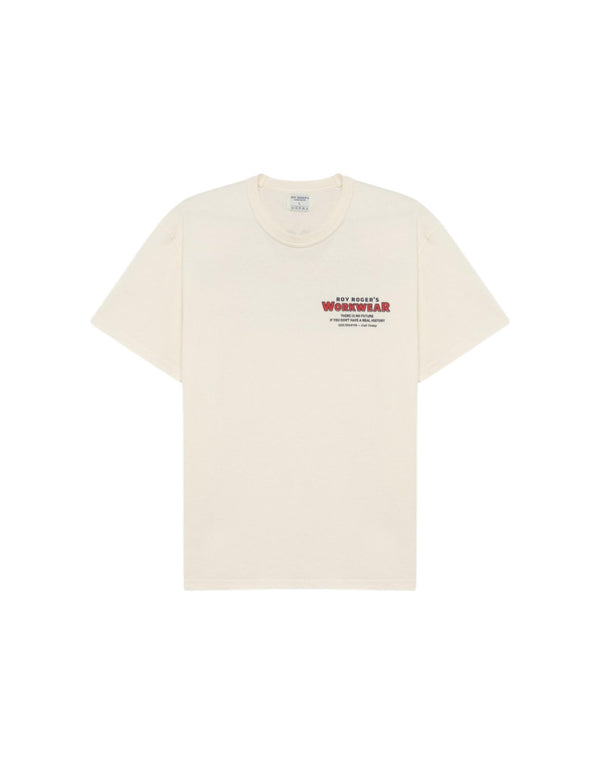RRW017CR340569 C0228 T-shirt in jersey con stampa Workwear RRW017CR340569 C0228 Roy Roger's 