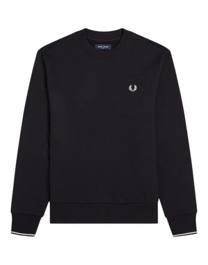 M7535 184 Crew Neck Sweatshirt M7535 184 Fred Perry 