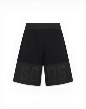 GCDS Shorts tuta con Banda Logo Bermuda uomo