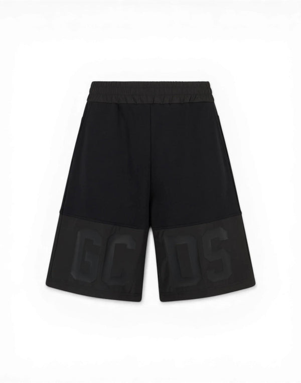 GCDS Shorts tuta con Banda Logo Bermuda uomo