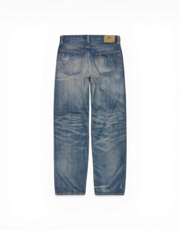 Edwin Loose Japan Jeans uomo dark used immagine 4
