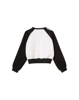 261GJ2230 02722 Felpa color block con righe 261GJ2230 02722 Twinset 