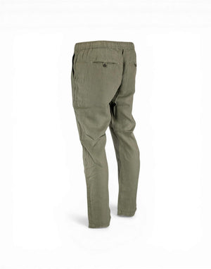 RRU90301P4230569 C0009 Chino MAN Heavy Linen Dyed RRU90301P4230569 C0009 Roy Roger's 