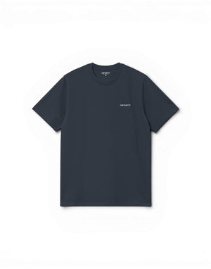 I030435 38LXX S/S Script Embroidery T-Shirt I030435 38LXX Carhartt Wip 