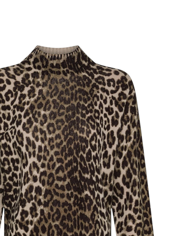 MT3947_900360 54 Lupetto in Animalier 100% Lana MT3947_900360 54 Seventy 