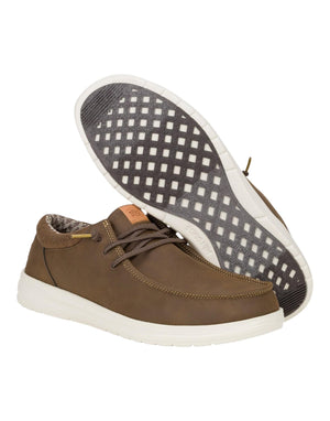 Hey Dude Paul Classic Scarpe Stringate uomo marrone immagine 3