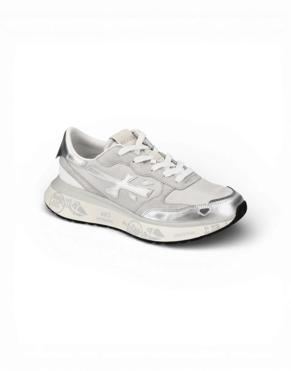 Premiata Lauryn 7482 Sneaker donna argento