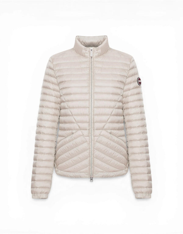 Colmar Giacca Piuma Bordo Svasato Piumino donna beige
