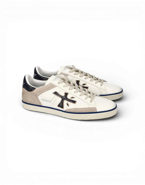 Premiata Steven 7285 Sneaker uomo bianco immagine 4