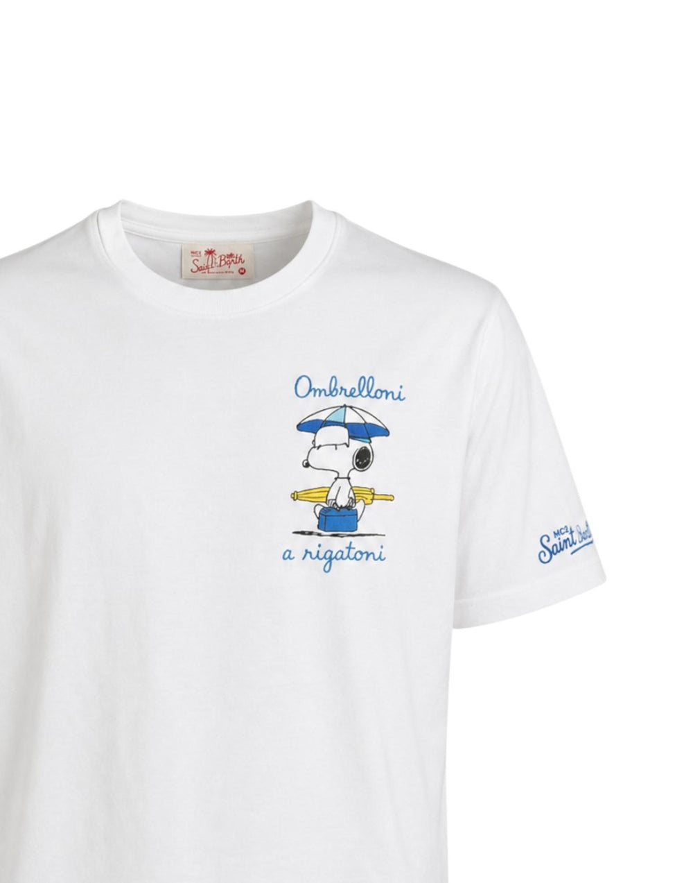 POT0001 00754L 00754L T-shirt Portofino Snoopy Rigatoni POT0001 00754L 00754L MC2 Saint Barth 