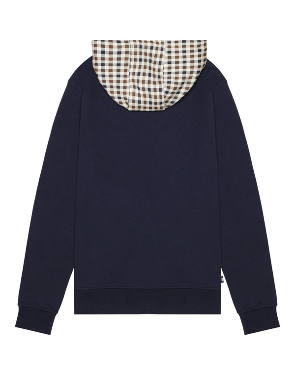 AW_ICON_SW005 11 Club Check Hoodie AW_ICON_SW005 11 AQUASCUTUM 