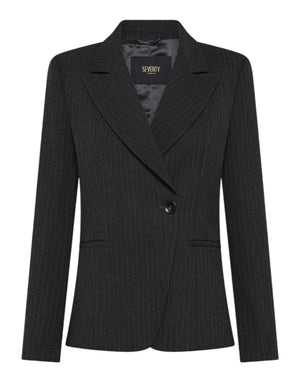 GI0922_550222 953 Giacca Smoking Gessata GI0922_550222 953 Seventy 