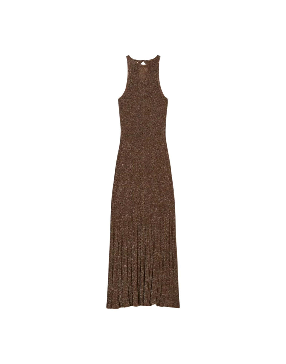 261TT3213 13566 Abito Lungo Maglia Lino Lurex 261TT3213 13566 Twinset 