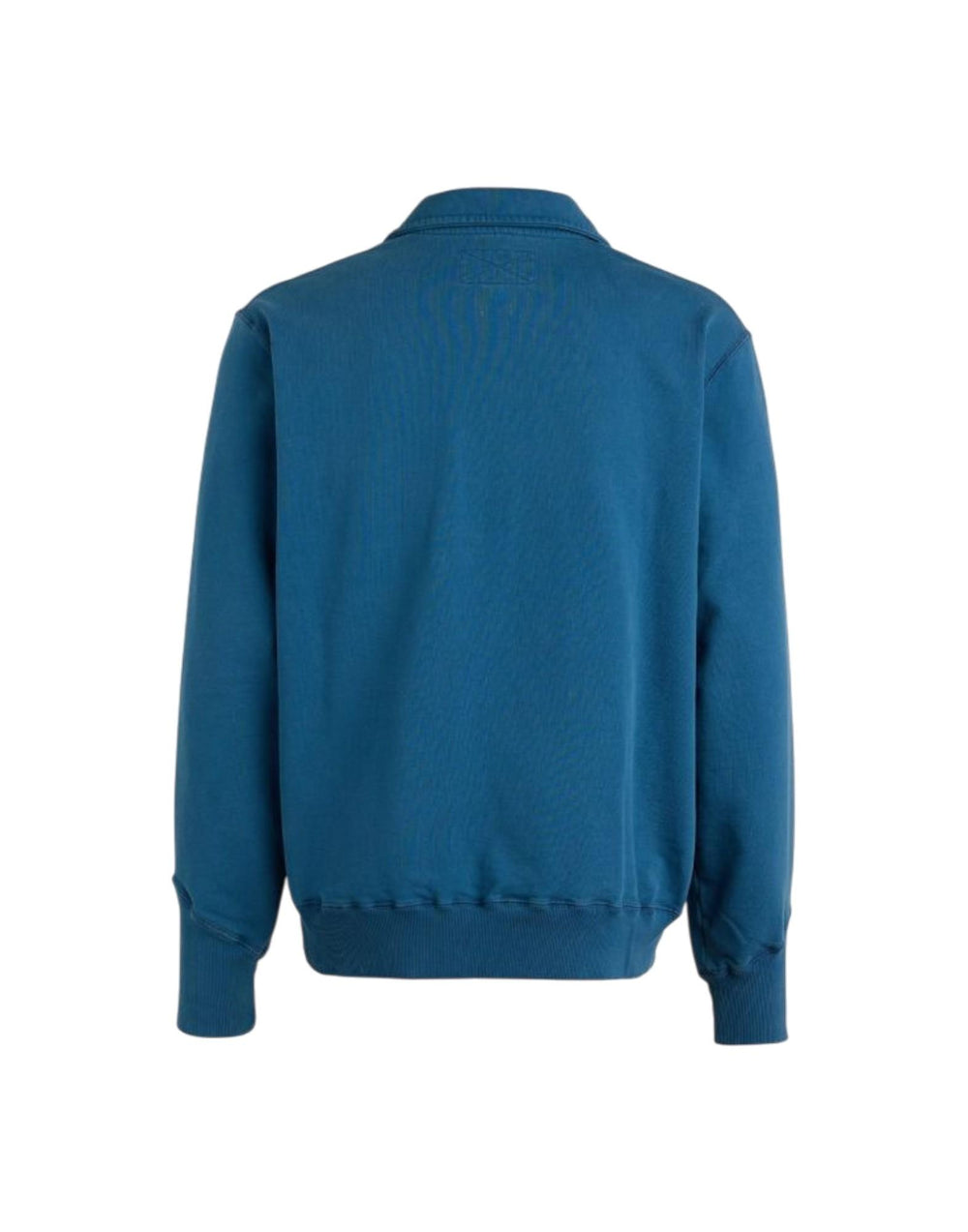 F201 MID BLUE felpa con zip F201 MID BLUE Manifattura Ceccarelli 
