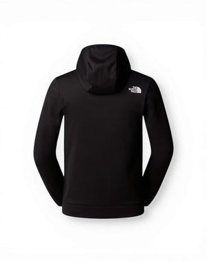 The North Face Mountain Athletics Fleece Hoodie Felpe con zip e cappuccio uomo nero immagine 2