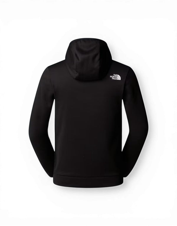 The North Face Mountain Athletics Fleece Hoodie Felpe con zip e cappuccio uomo nero immagine 2