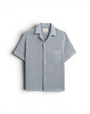 SS26.004 PASTELBLU agora shirt SS26.004 PASTELBLU Portuguese Flannel 