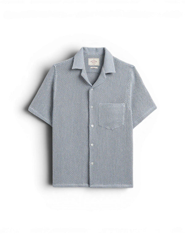 SS26.004 PASTELBLU agora shirt SS26.004 PASTELBLU Portuguese Flannel 