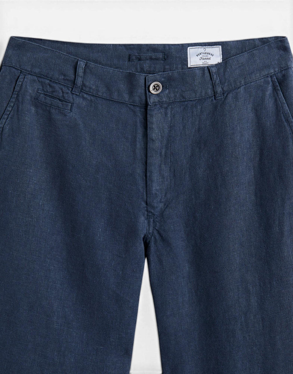 SS26.069 NAVY linen trousers SS26.069 NAVY Portuguese Flannel 