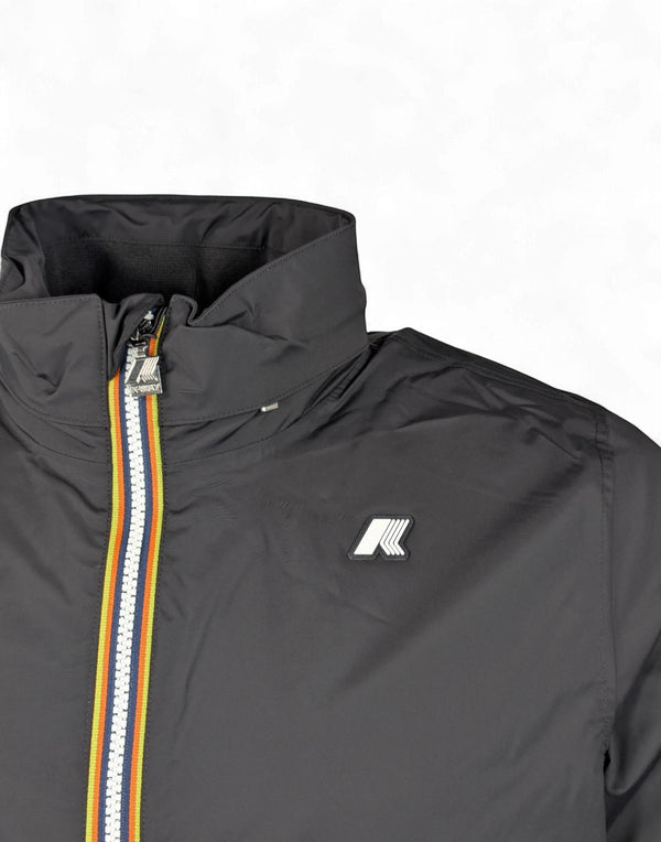 K-Way AMAURY STRETCH NYLON JERSEY Giubbotto uomo nero immagine 4