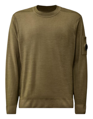 19CMKN024A003247F 356 Merino Wool Crewneck 19CMKN024A003247F 356 C.P. Company 