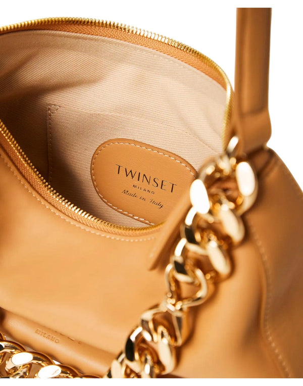 999TB7012 11308 Borsa 'Liliane' piccola in pelle 999TB7012 11308 Twinset 