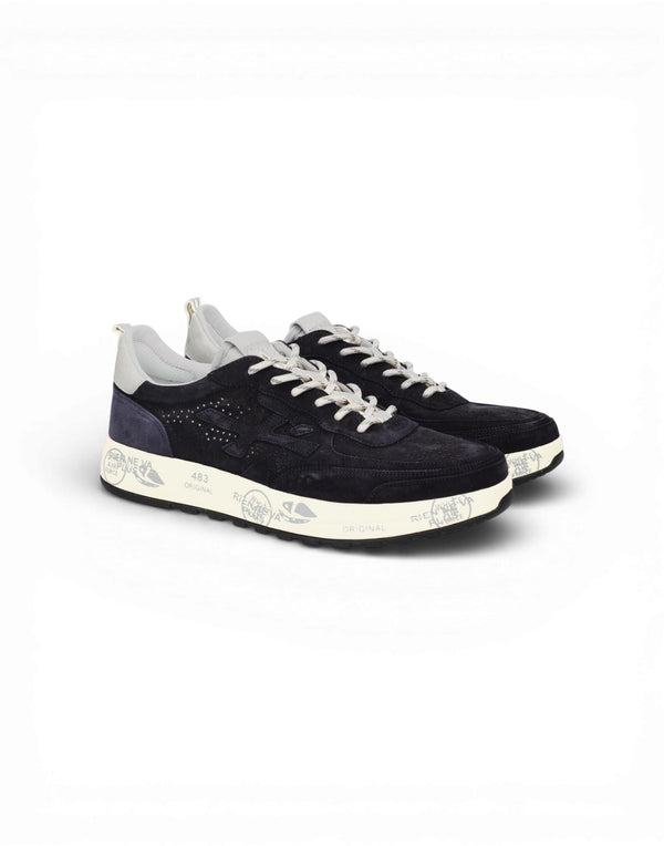 Premiata Nous 8289 Sneaker uomo blu immagine 4