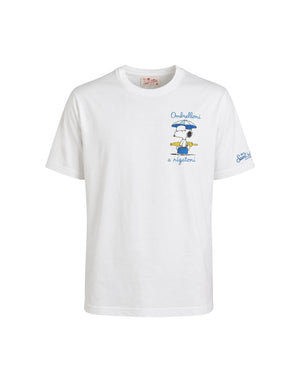 POT0001 00754L 00754L T-shirt Portofino Snoopy Rigatoni POT0001 00754L 00754L MC2 Saint Barth 
