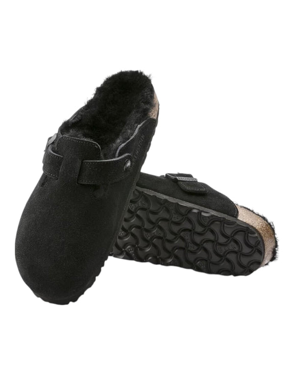 259883 BLACK Boston Shearling 259883 BLACK Birkenstock 