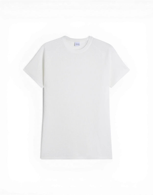 Q M831 D077 10072 Maglia Raglan Micro Waffle Cotone Q M831 D077 10072 Aspesi 
