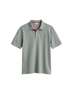 2601.2062026 10 Polo in piqué a contrasto 2601.2062026 10 Gant 