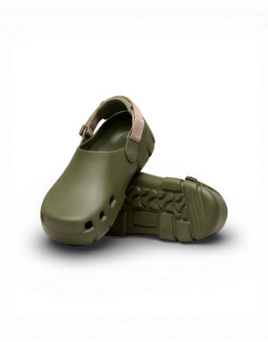 Birkenstock Birki Flow TEX Sandalo uomo verde immagine 4
