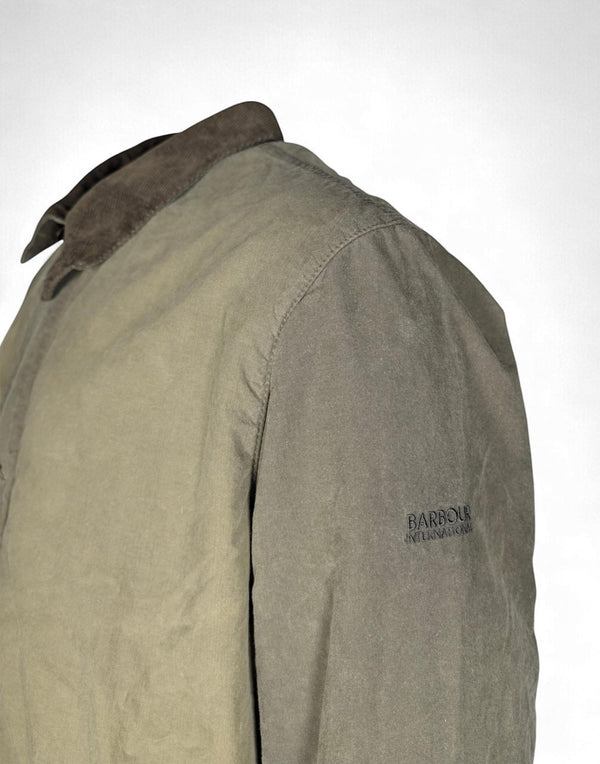 MWX2541 OL51 Troon Washed MWX2541 OL51 Barbour 