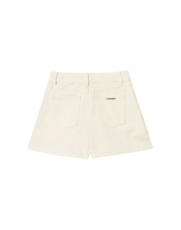 261GJ2105 00526 Shorts in bull con balze 261GJ2105 00526 Twinset 