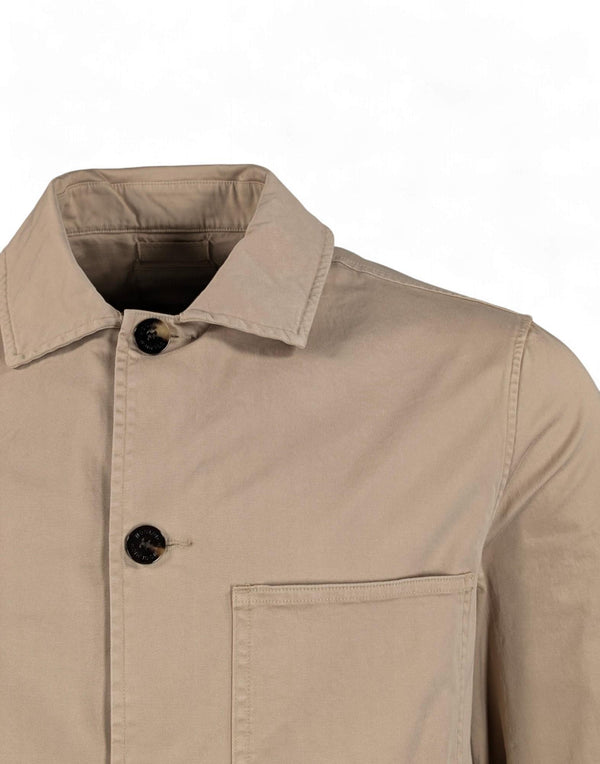 CFWOOS2042MRUT5262 7436 COTTON TWILL CHORE JACKET GD CFWOOS2042MRUT5262 7436 Woolrich 