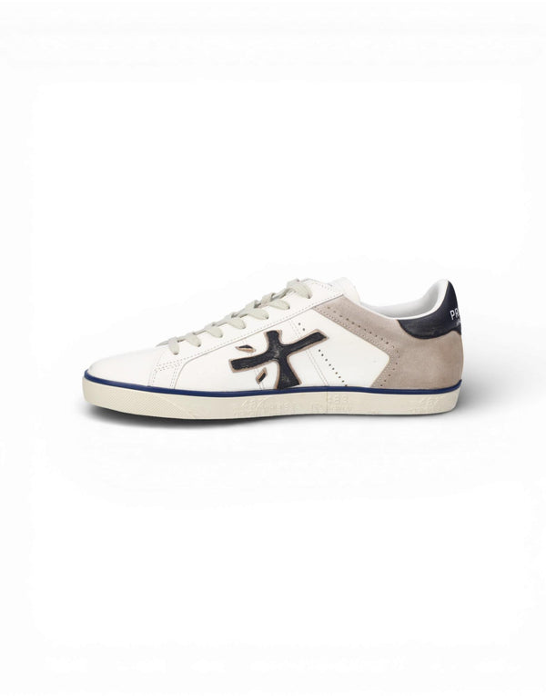 Premiata Steven 7285 Sneaker uomo bianco immagine 3