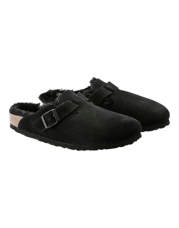 259883 BLACK Boston Shearling 259883 BLACK Birkenstock 