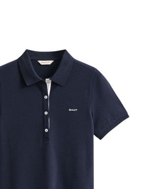 2601.4201474 433 Polo in piqué a contrasto 2601.4201474 433 Gant 
