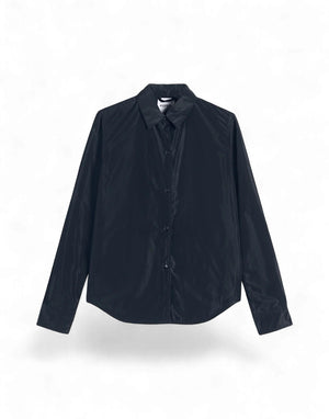 Aspesi Giacca Camicia Poliestere Tecnico Camicia donna blu nero