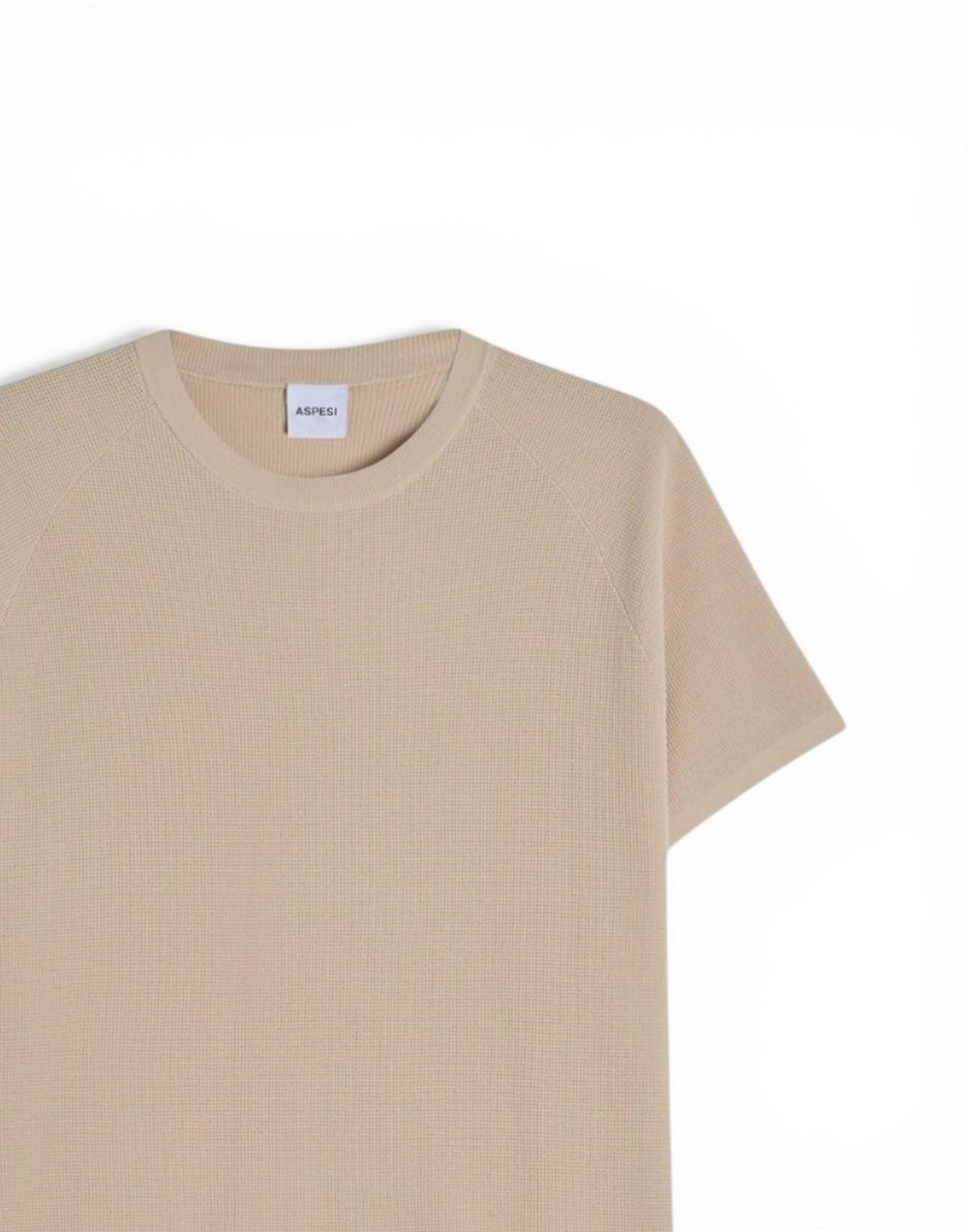 Q M831 D077 10045 Maglia Raglan Micro Waffle Cotone Q M831 D077 10045 Aspesi 
