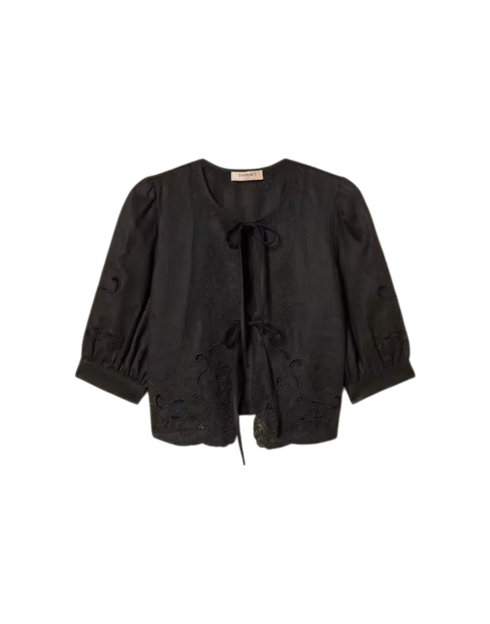 261TT2120 00006 Camicia Lino Sangallo 261TT2120 00006 Twinset 