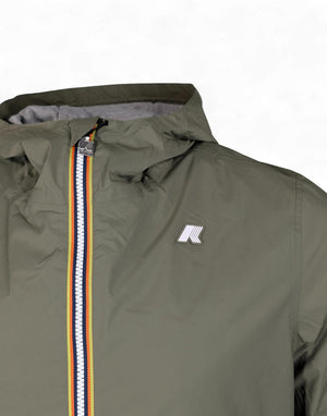 K-Way JACK STRETCH NYLON JERSEY Giubbotto uomo verde immagine 4