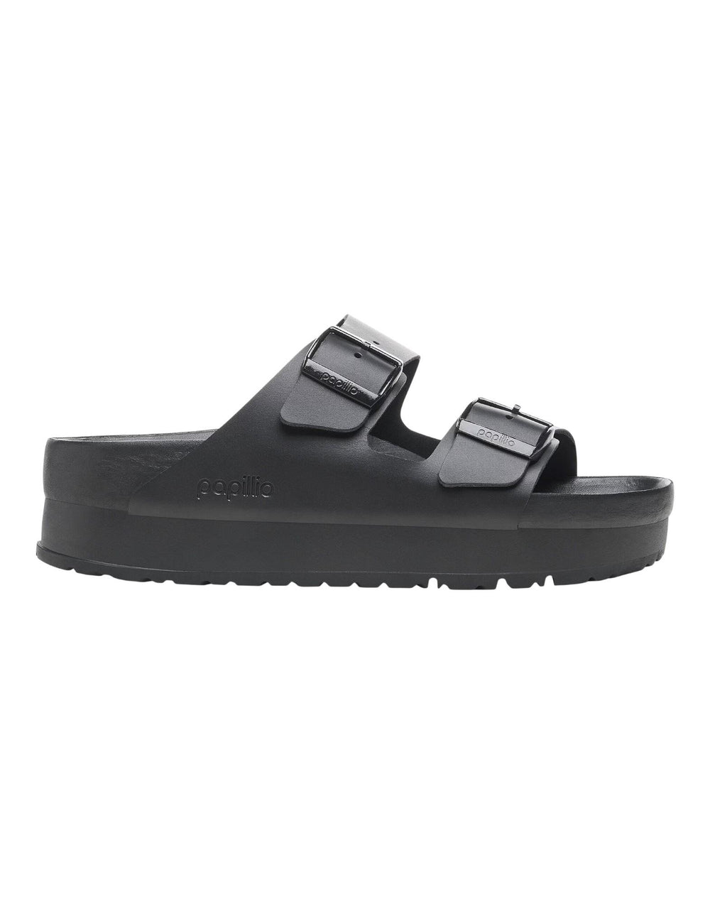 Birkenstock Arizona Platform Exquisite Sandalo donna nero