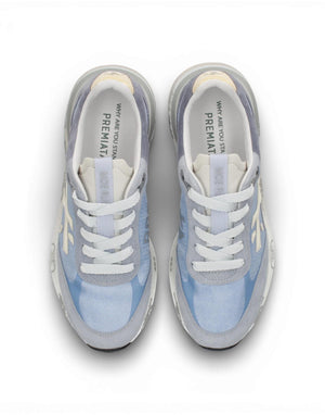 Premiata Moerund 8082 Sneaker donna azzurro immagine 6