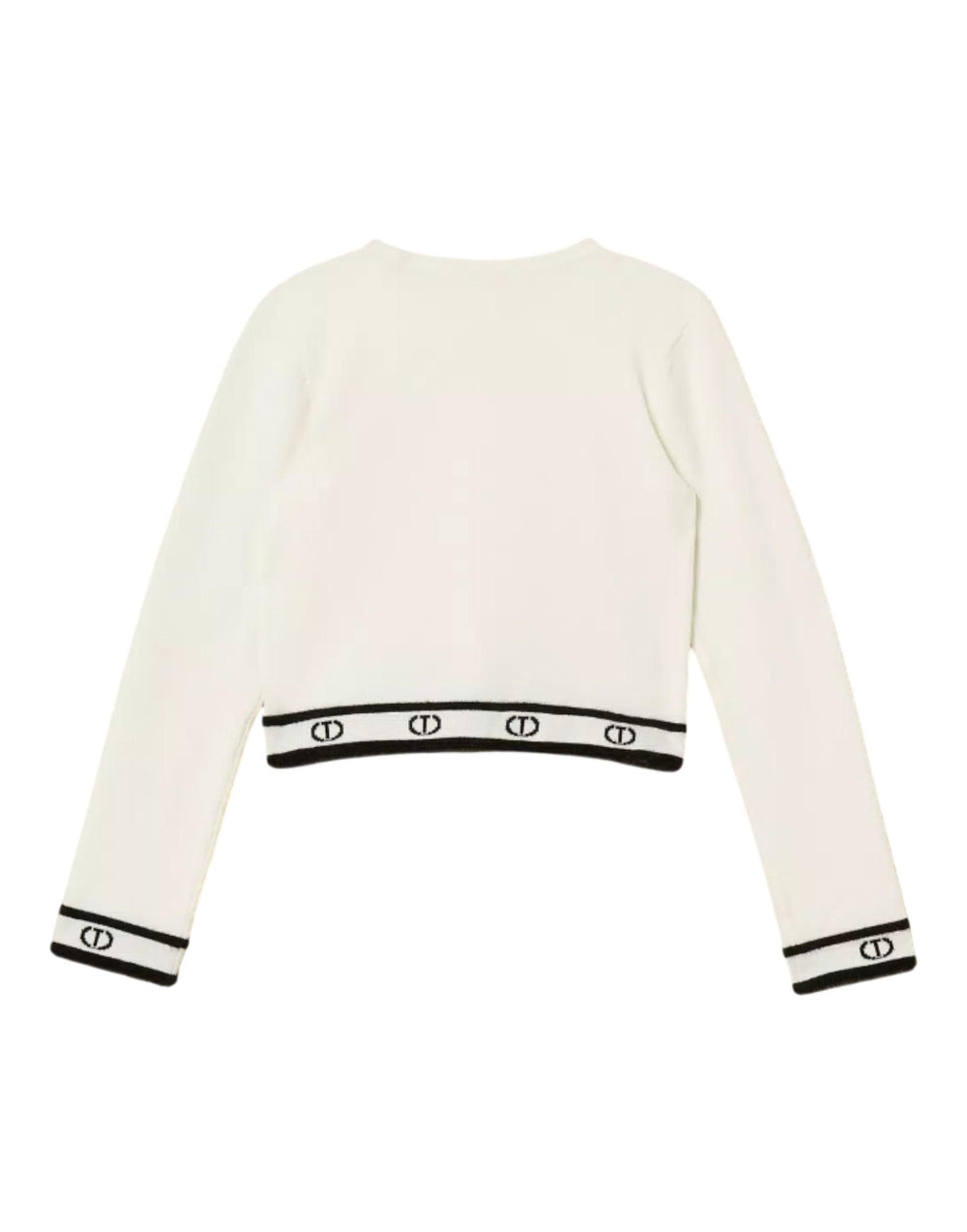 252GJ3073 10973 Maglia con Bottoni Oval T 252GJ3073 10973 Twinset 