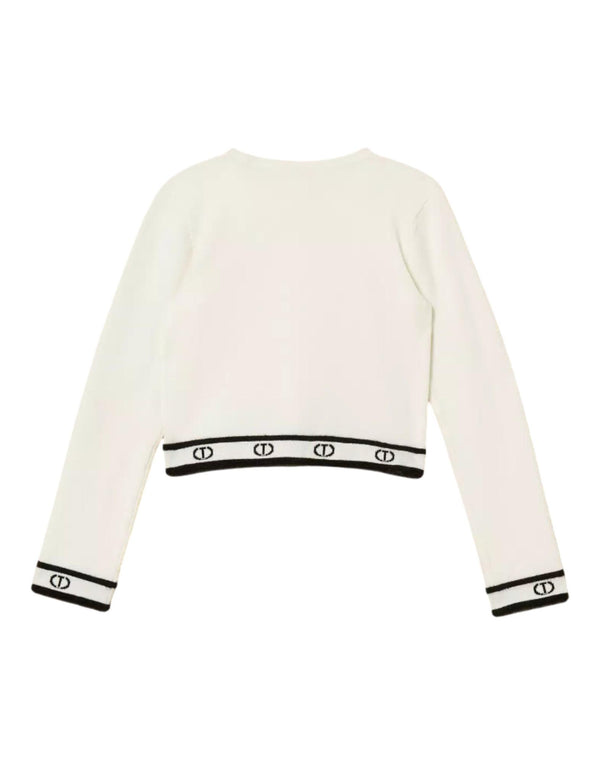 252GJ3073 10973 Maglia con Bottoni Oval T 252GJ3073 10973 Twinset 