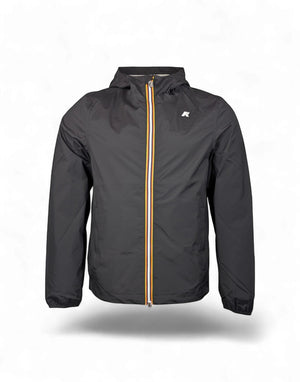 K-Way JACK STRETCH NYLON JERSEY Giubbotto uomo nero